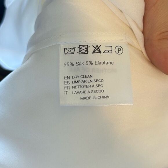 MOTHER OF ALL Carmen Dress in White - Picture 6 of 7